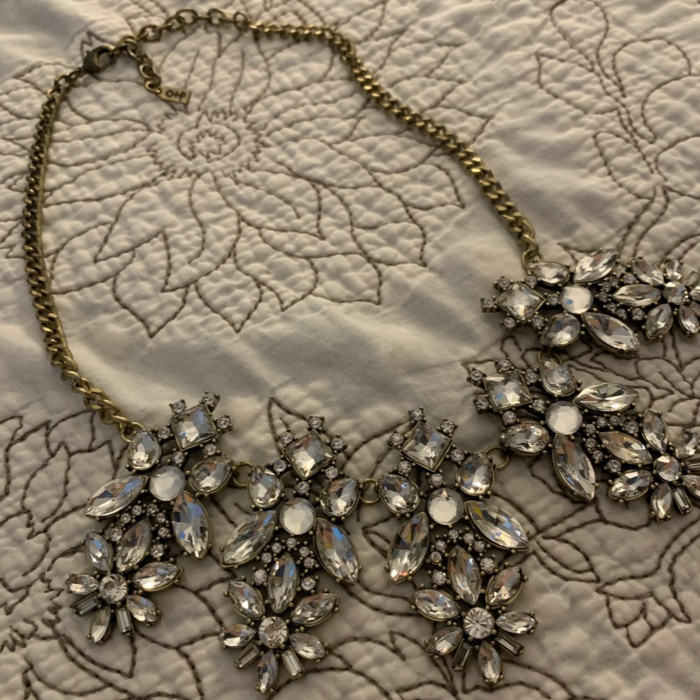 Olive and Piper - statement necklace / Crystal